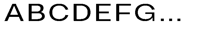 Phiano Gr LightExtraExpanded Font UPPERCASE
