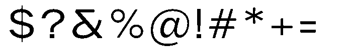 Phiano Gr LightSemiExpanded Font OTHER CHARS