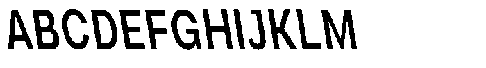 Phiano Gr MdXCnBackslant Font UPPERCASE