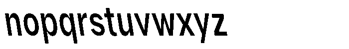Phiano Gr MdXCnBackslant Font LOWERCASE