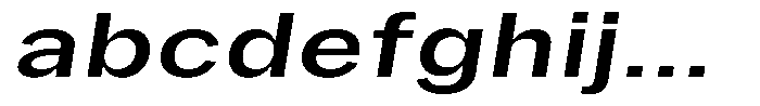 Phiano Gr MedExtExpSlant FONT