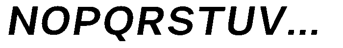 Phiano Gr MedSemExpSlant Font UPPERCASE
