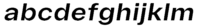 Phiano Gr MediumExpandedSlant FONT