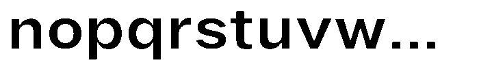 Phiano Gr MediumExpanded Font LOWERCASE