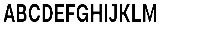Phiano Gr MediumExtraCondensed Font UPPERCASE