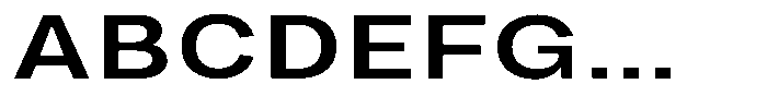 Phiano Gr MediumExtraExpanded Font UPPERCASE