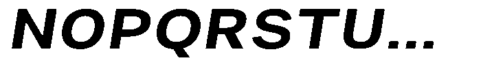 Phiano Gr SemBdExpSlant Font UPPERCASE