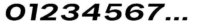 Phiano Gr SemBdExtExpSlant Font OTHER CHARS