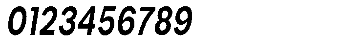 Phiano Gr SemBdExtraCondSlant Font OTHER CHARS