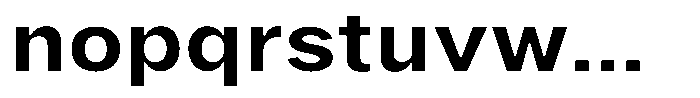 Phiano Gr SemiBoldExpanded Font LOWERCASE