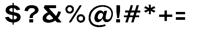Phiano Gr SemiBoldSemiExpanded Font OTHER CHARS