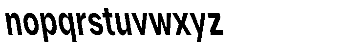 Phiano Gr SmBdXCnBackslant Font LOWERCASE