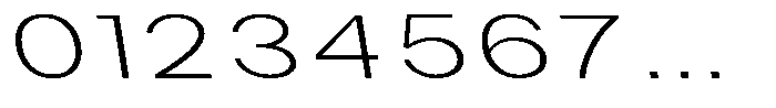 Phiano Gr ThinExtExpBackslant Font OTHER CHARS