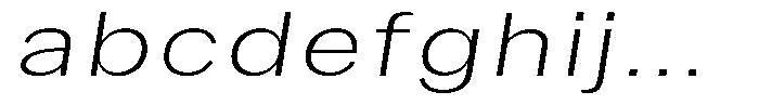Phiano Gr ThinExtExpSlant FONT