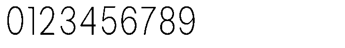 Phiano Gr ThinExtraCondensed Font OTHER CHARS