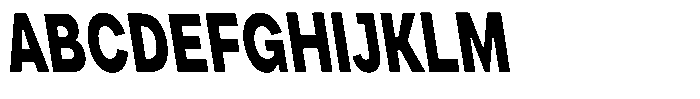 Phiano Gr XBdXCnBackslant Font UPPERCASE