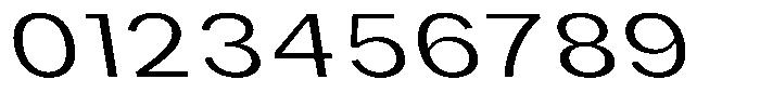 Phiano LightExpandedBackslant Font OTHER CHARS