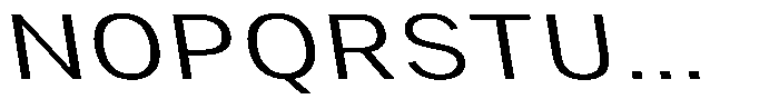 Phiano LightExpandedBackslant Font UPPERCASE