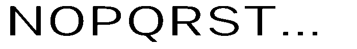 Phiano LightExtraExpanded Font UPPERCASE