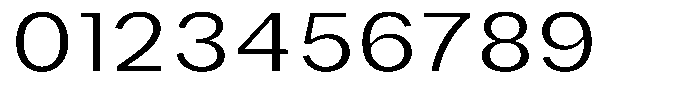 Phiano LightSemiExpanded Font OTHER CHARS