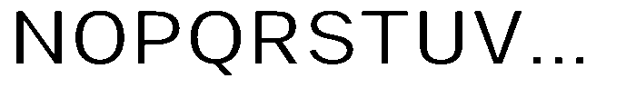 Phiano LightSemiExpanded Font UPPERCASE