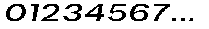 Phiano MedExtExpSlant Font OTHER CHARS