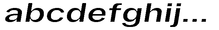 Phiano MedExtExpSlant FONT