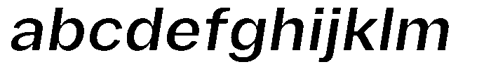 Phiano MedSemExpSlant FONT