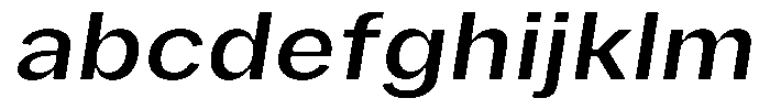 Phiano MediumExpandedSlant FONT