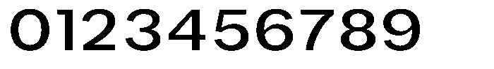 Phiano MediumSemiExpanded Font OTHER CHARS