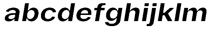 Phiano SemiBoldExpandedSlant FONT
