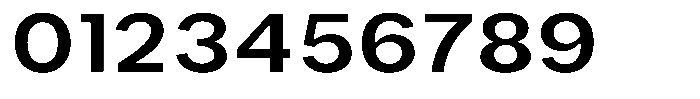 Phiano SemiBoldSemiExpanded Font OTHER CHARS