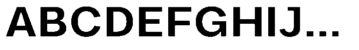 Phiano SemiBoldSemiExpanded Font UPPERCASE