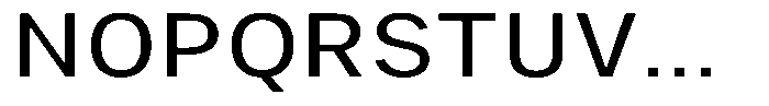 Phiano SemiExpanded Font UPPERCASE