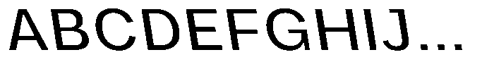 Phiano SemiExpandedBackslant Font UPPERCASE