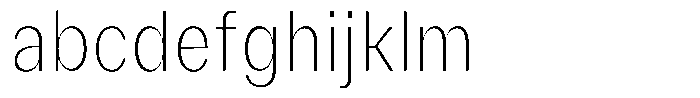 Phiano ThinCondensed FONT
