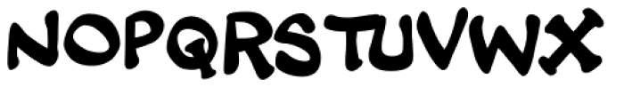 Phil Yeh Bold Font LOWERCASE