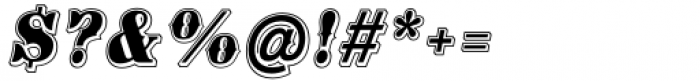 Philadelphian Italic Font OTHER CHARS