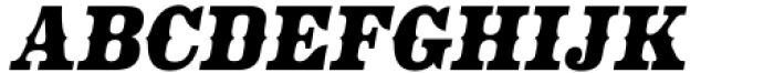 Philadelphian Nite Bold Italic Font UPPERCASE