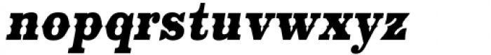 Philadelphian Nite Bold Italic Font LOWERCASE