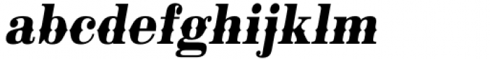 Philadelphian Nite Italic Font LOWERCASE