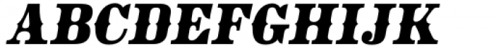 Philadelphian Nite Medium Italic Font UPPERCASE