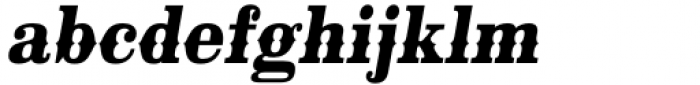 Philadelphian Nite Medium Italic Font LOWERCASE