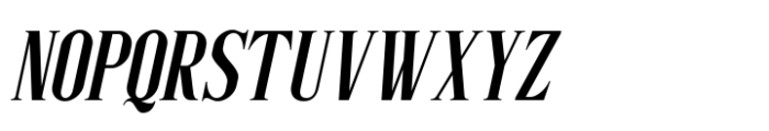 Philatera Italic Font UPPERCASE