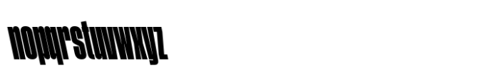 Phill Bck Cmp Extra Bold Backslanted Font LOWERCASE