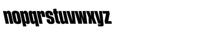 Phill Bck Cnd Bold Backslanted Font LOWERCASE