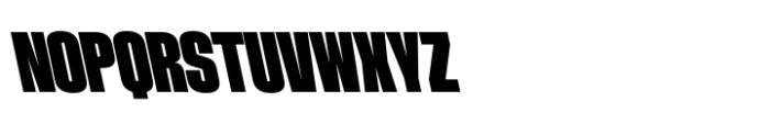 Phill Bck Cnd Extra Bold Backslanted Font UPPERCASE