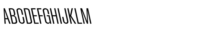 Phill Bck Cnd Light Backslanted Font UPPERCASE