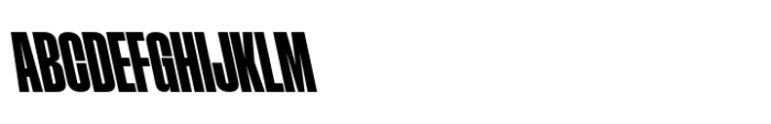 Phill Bck ExCnd Bold Backslanted Font UPPERCASE