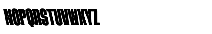 Phill Bck ExCnd Extra Bold Backslanted Font UPPERCASE
